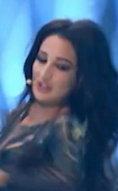 Justyna Steczkowska -  miny Justyny Steczkowskiej na Eurowizji