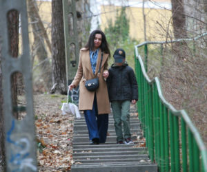 Marta Kaczyńska ze święconką