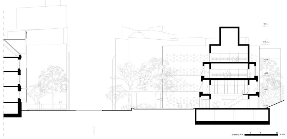 Cztery pomysły na Akademię Muzyczną w Katowicach: SLAS, Konior, MOC i JEMS Architekci