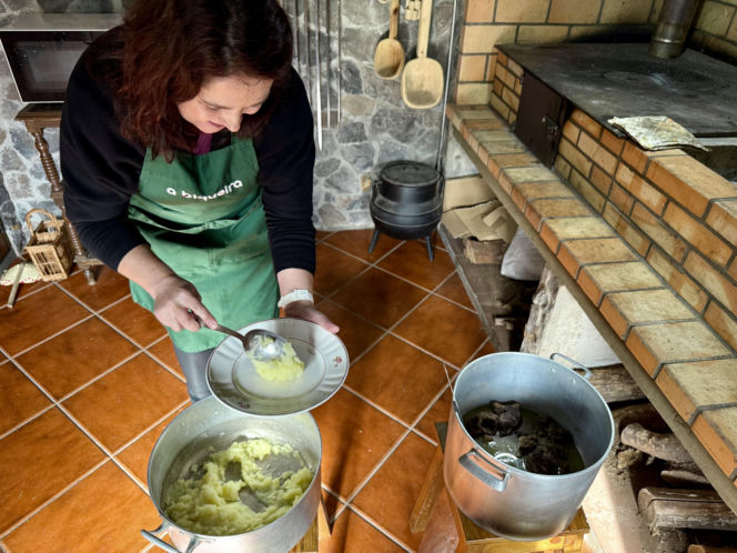 Gotowanie w „A Biqueira” 