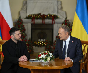 Wołodymyr Zełenski, Donald Tusk