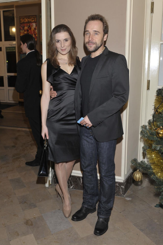 Halina Mlynkova i Łukasz Nowicki