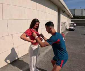 Cristiano Ronaldo i Celine Dept