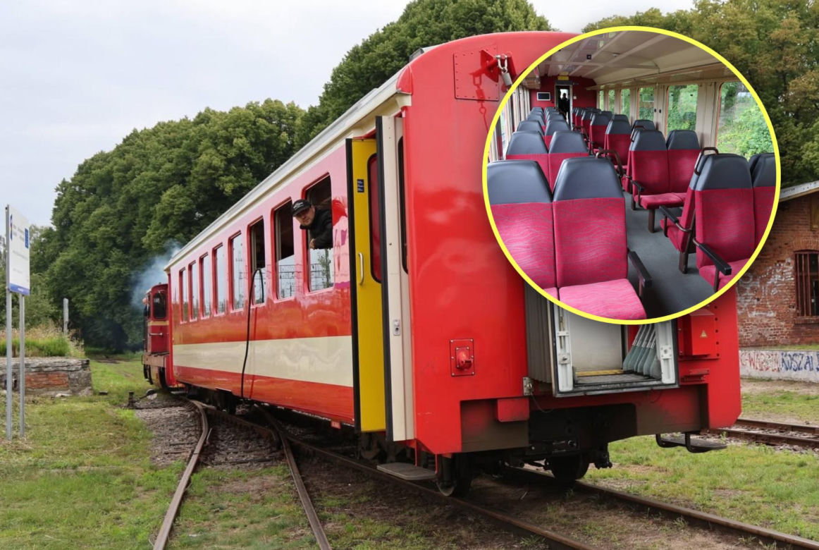 Nowe wagony dla koszalińskiej wąskotorówki