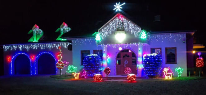 Magia Świąt w Świętokrzyskiem. Gdzie szukać najpiękniej oświetlonych domów? Rzepin i Pawłów skradły show!