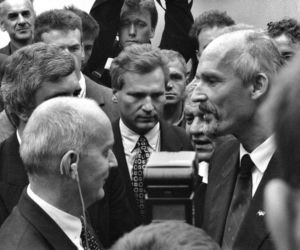 Młody Janusz Korwin-Mikke. Zobacz, kim był