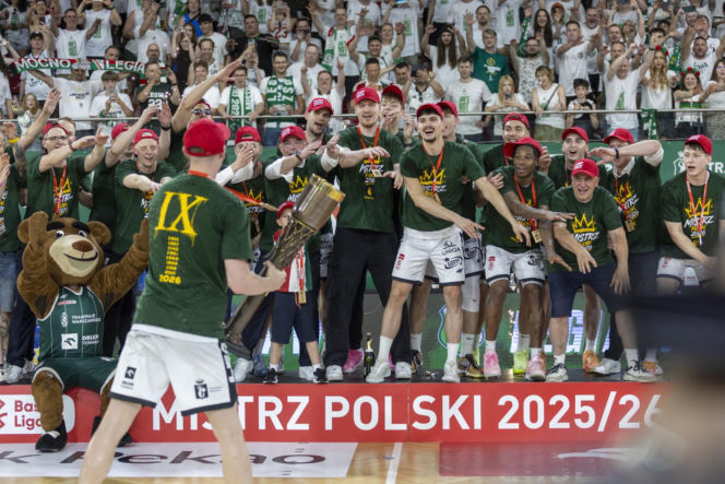 Mecz finałowy Legia Warszawa - Zastal Zielona Góra