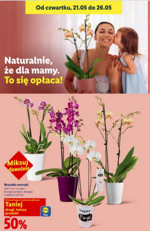 Dzień Matki w Lidlu