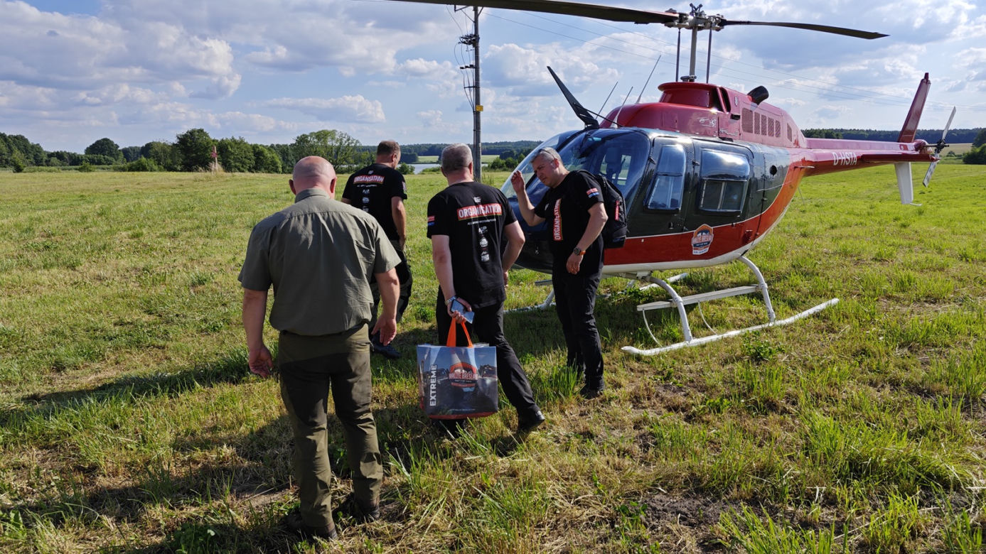 Lot helikopterem - akcja charytatywna 