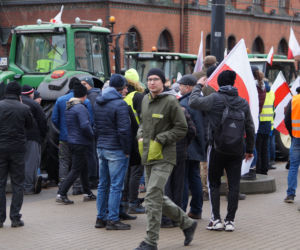 Strajk rolników w Bydgoszczy [ZDJĘIA]