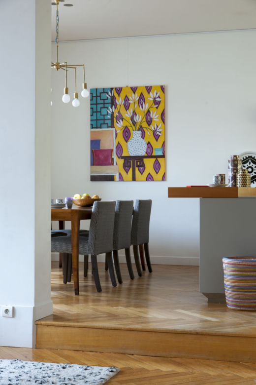 Apartament w paryskiej kamienicy