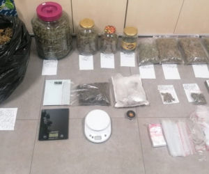 Narkotyki zabezpieczone przez policjantów z Żabna