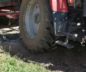 Traktor zmiażdżył małego Julka