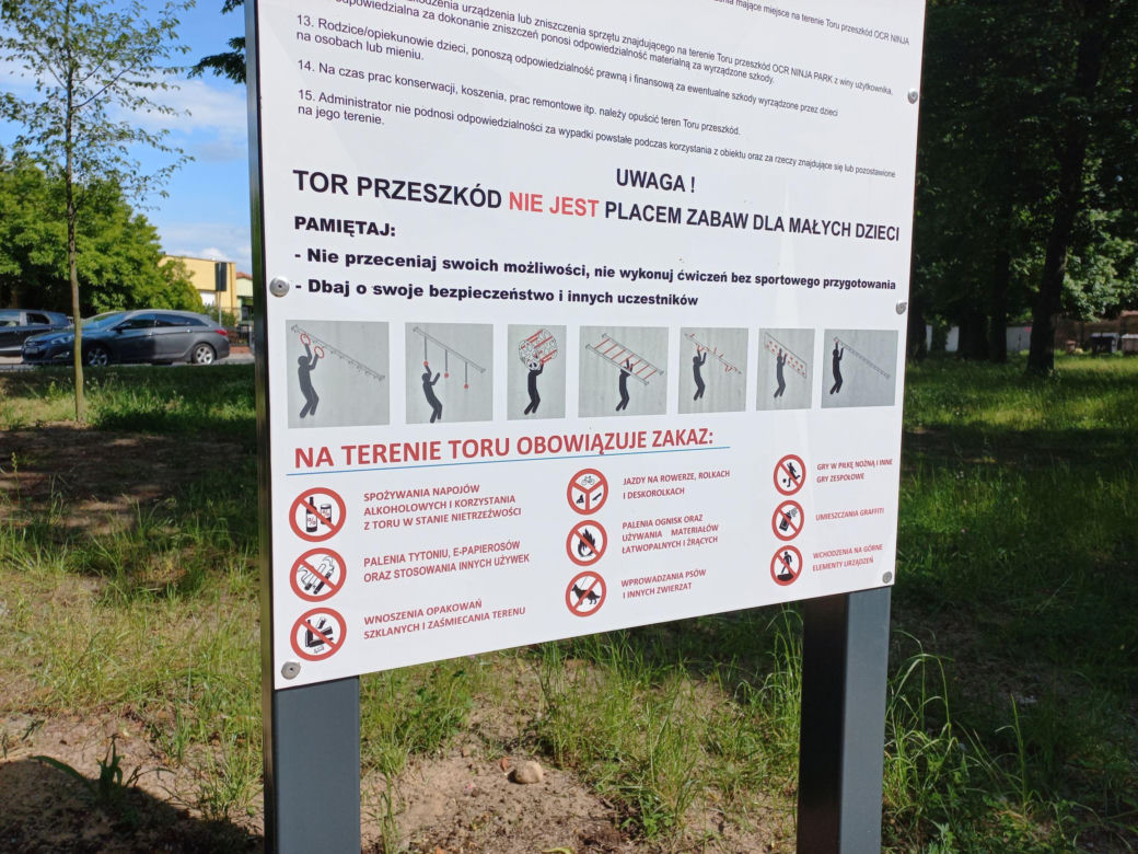 Ninja Park w Lesznie gotowy. To ekstremalny tor przeszkód