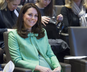 Księżna Kate Middleton w ósmym miesiącu ciąży