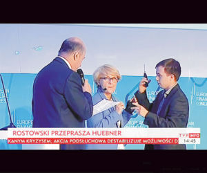 Rostowski przeprasza za starą komuszkę i nadętą babę