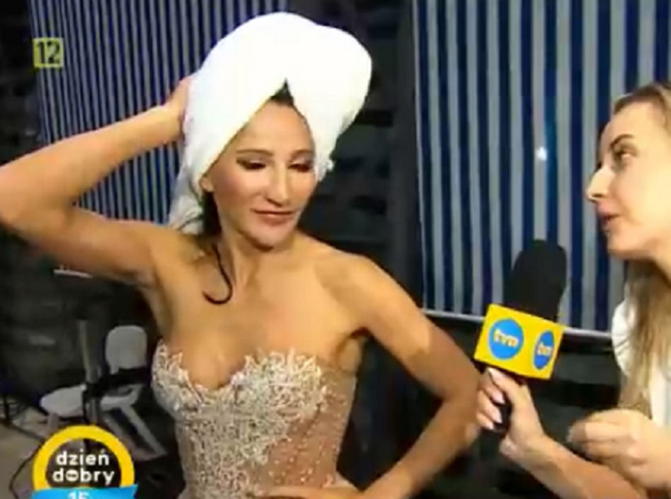 Justyna Steczkowska na dnie