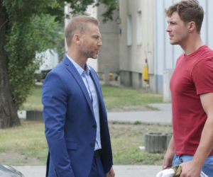 M jak miłość odc. 1391. Marcin (Mikołaj Roznerski), Andrzej Budzyński (Krystian Wieczorek)