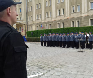 Ślubowanie nowych policjantów z Lubelszczyzny