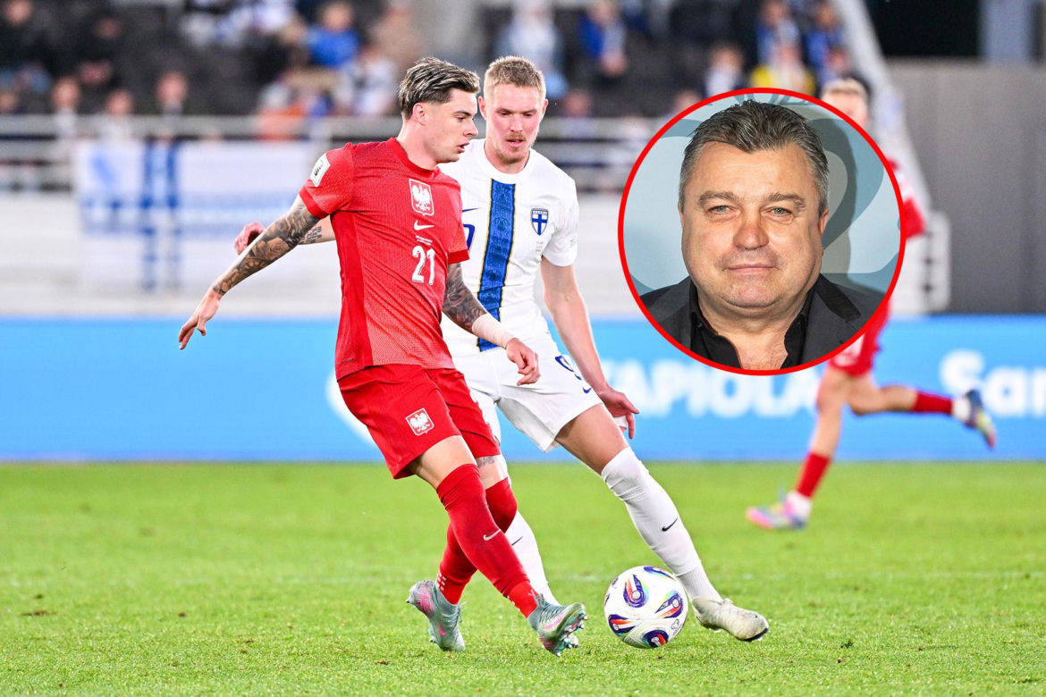 Roman Kosecki, mecz Polska - Finlandia
