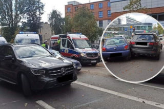 18-latek pędził ulicami Łodzi, uciekając przed policją. Jechał po torach i chodniku