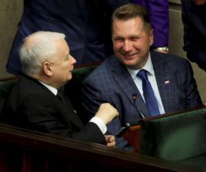 Prezes Kaczyński był przeziębiony, ale już wrócił do formy. Czarnek wprost o szefie PiS