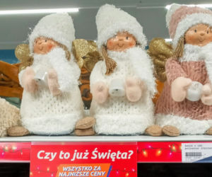Bożonarodzeniowy towar w szczecińskich sklepach