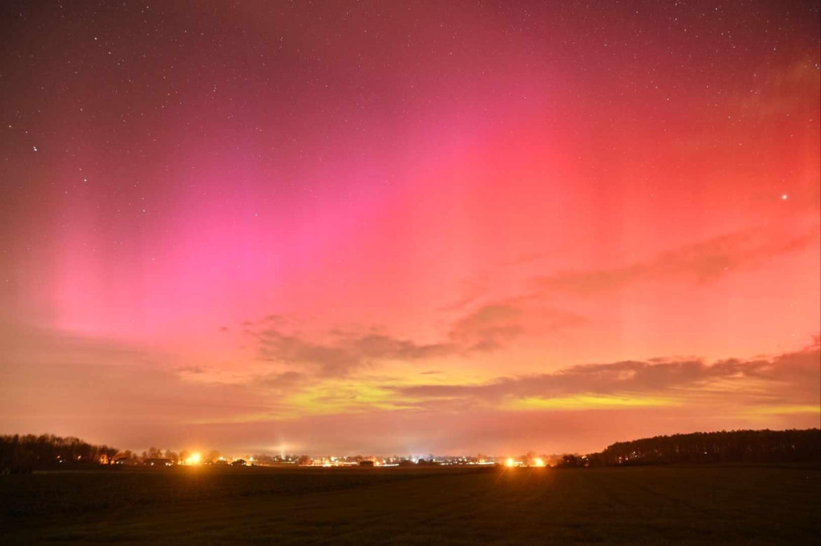 Zorza Polarna Świętokrzyskie 