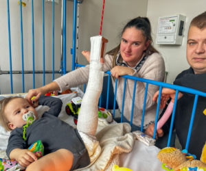 Wypadek w Ostródzie. Malutka Antonina godzinami czekała na pomoc