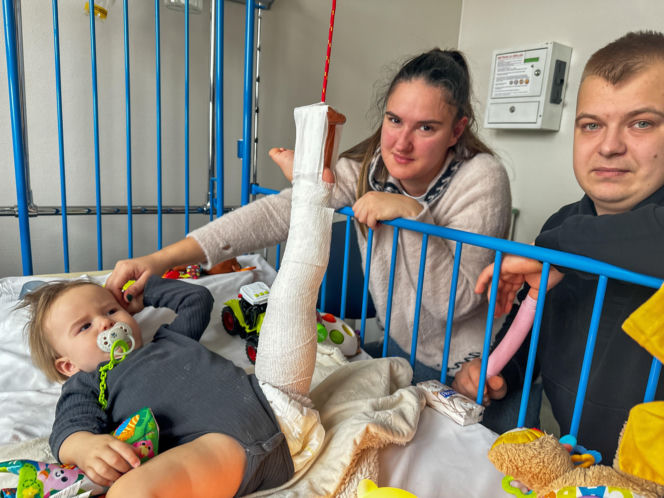 Wypadek w Ostródzie. Malutka Antonina godzinami czekała na pomoc