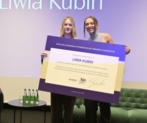 Iga Świątek rozdała stypendia