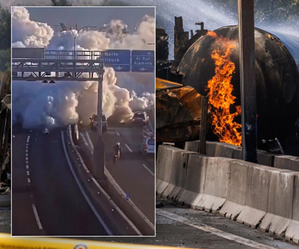 Potężny wybuch na ruchliwej trasie! Wiele ofiar