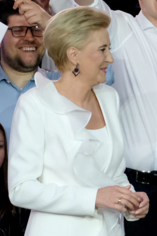 Agata Duda, Kinga Duda. Damy w bieli.