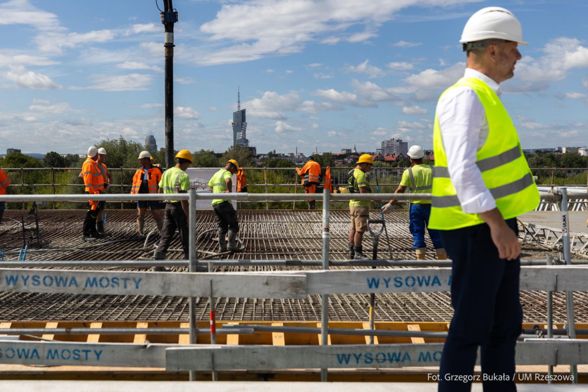 Potężna operacja na budowie Wisłokostrady w Rzeszowie 