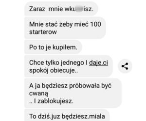Nękana kobieta