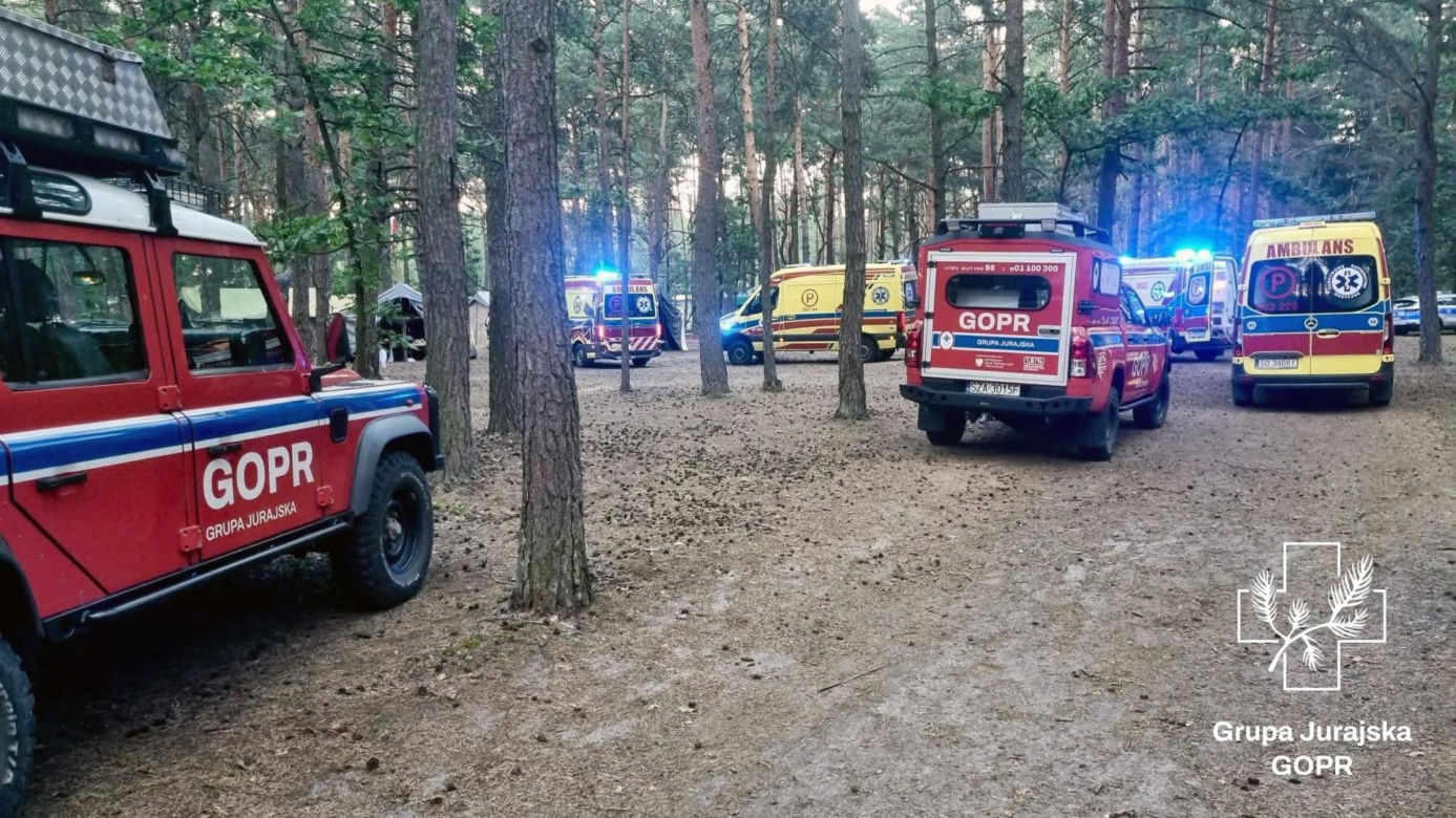 Siedmioro dzieci w szpitalach po fali upałów! Dramat harcerzy na Jurze