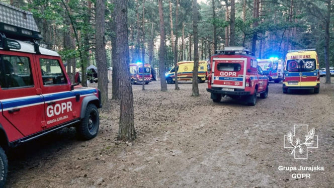 Siedmioro dzieci w szpitalach po fali upałów! Dramat harcerzy na Jurze