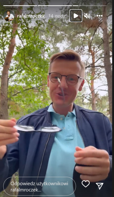 M jak miłość. Zamiana Pawła (Rafał Mroczek) w Piotrka (Marcin Mroczek)