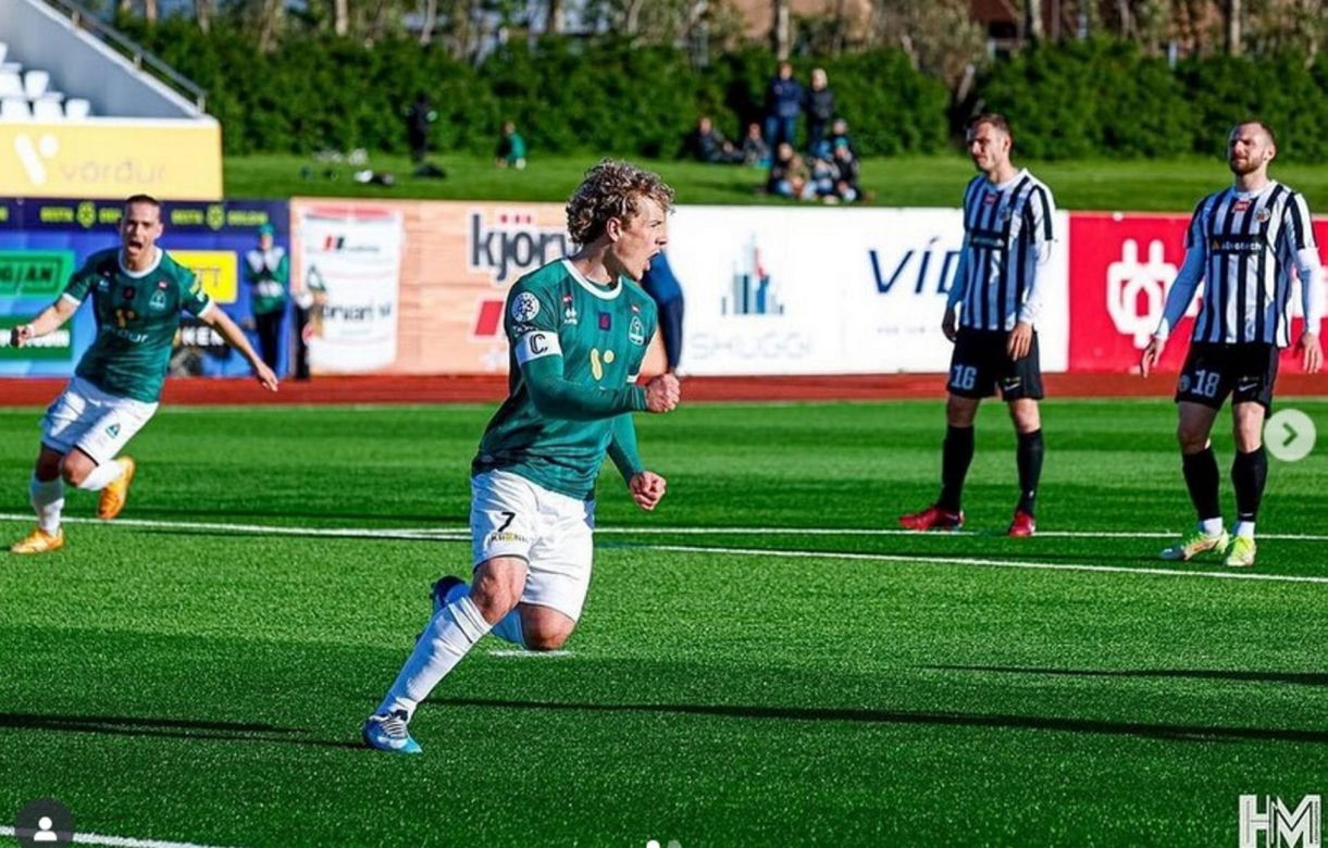 Kapitan mistrza Islandii ma wiele talentów