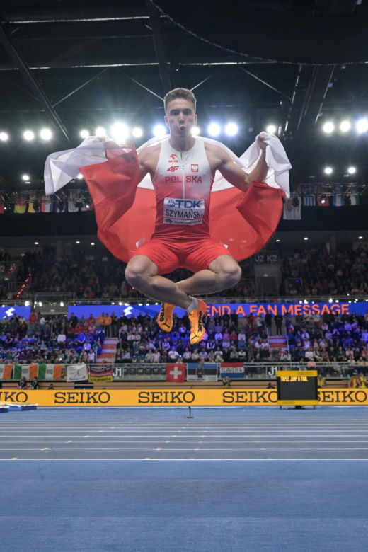 Halowe Mistrzostwa Świata w Lekkoatletyce Kujawy Pomorze 26 w Toruniu: Zdjęcia kibiców i zawodników z soboty, 2. dnia imprezy