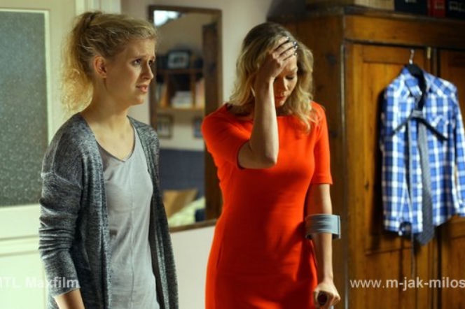 M jak miłość odc. 1046. Natalka (Marcjanna Lelek),  Anna (Tamara Arciuch)