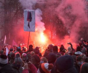 Dom Jarosława Kaczyńskiego otoczony jak twierdza