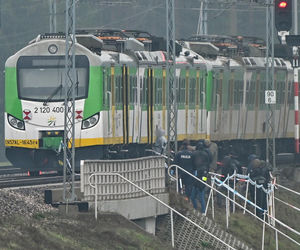 Akt dywersji na torach kolejowych