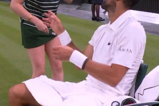 Novak Djokovic przestraszył dziewczynę