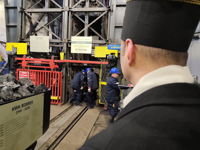 Ostatni wagon z węglem na KWK Bobrek w Bytomiu. 30 grudnia 2025 roku