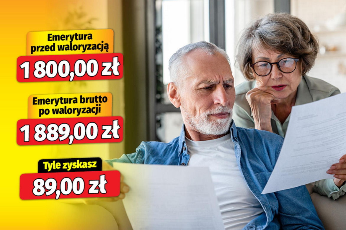 Waloryzacja na bazie inflacji! Ile dostaną emeryci?