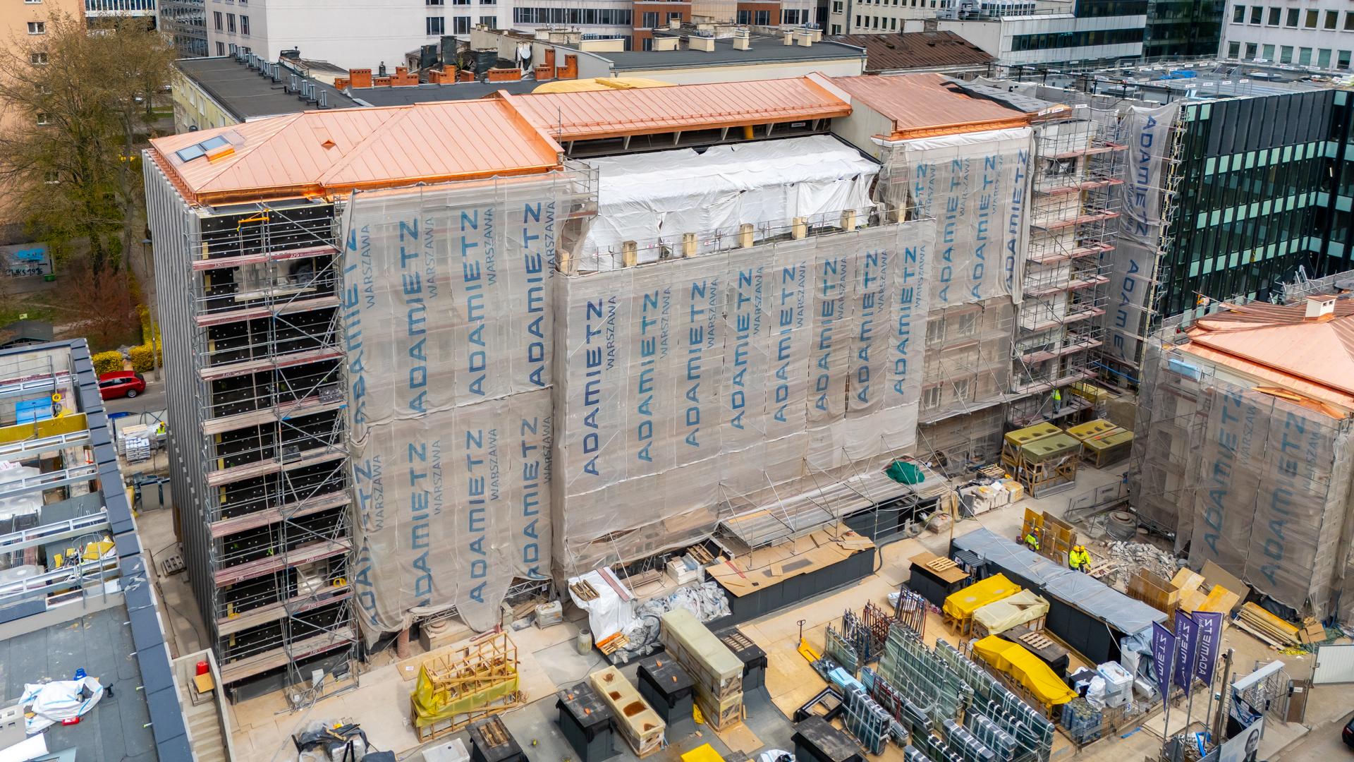 Budowa Muzeum Getta Warszawskiego - kwiecień 2026