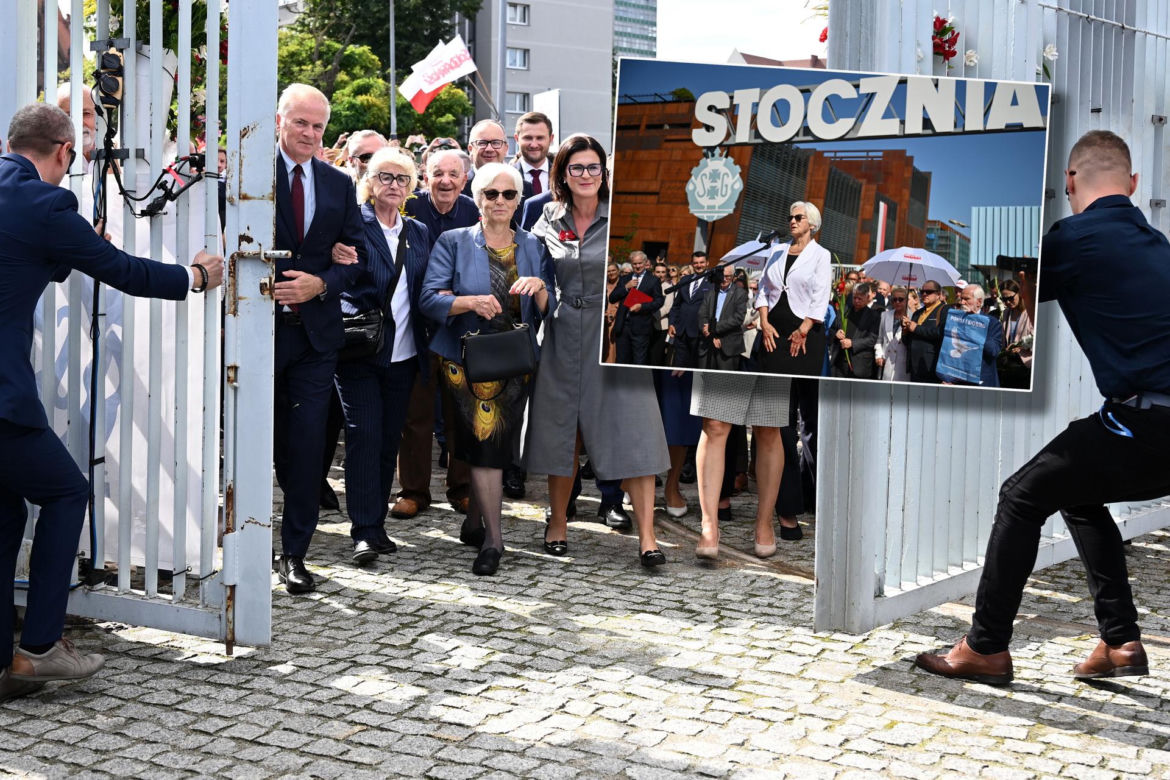 Danuta Wałęsa na obchodach 45. rocznicy podpisania Porozumień Sierpniowych