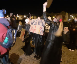Protest kobiet w Przemyślu 