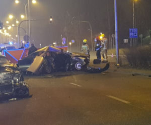 Wypadek w Olsztynie. Dwie osoby nie żyją!